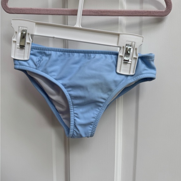 NWOT Polo Ralph Lauren 2T Girls Blue Bikini Bottom Swimsuit Bathingsuit - Picture 1 of 6